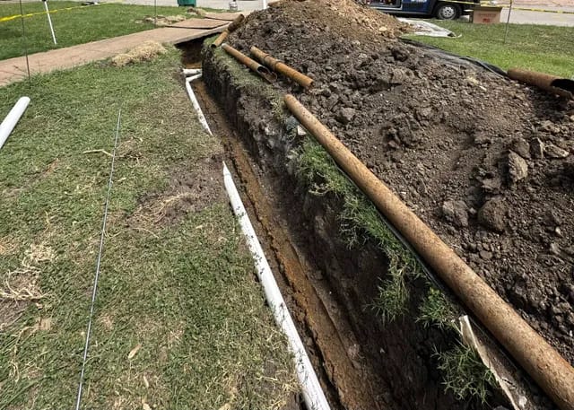 Sewer line repair