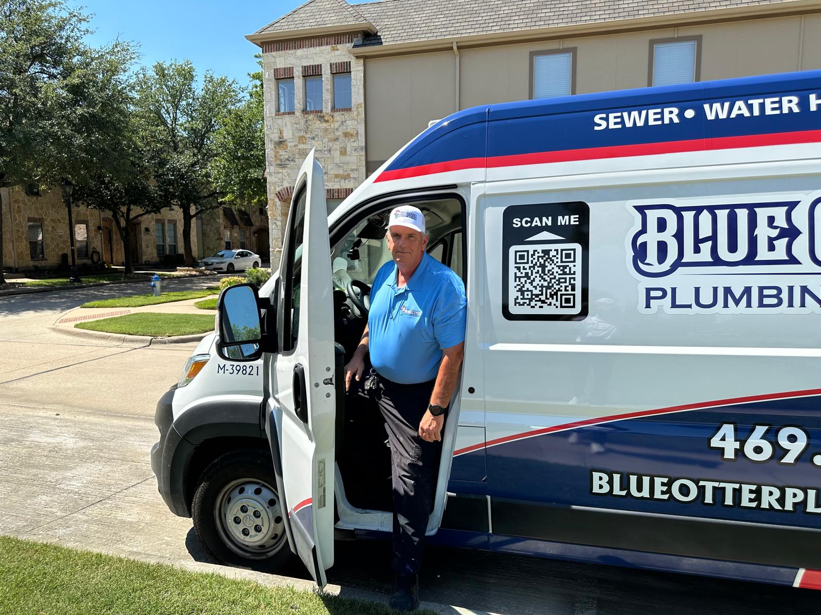 Blue Otter Plumbing team